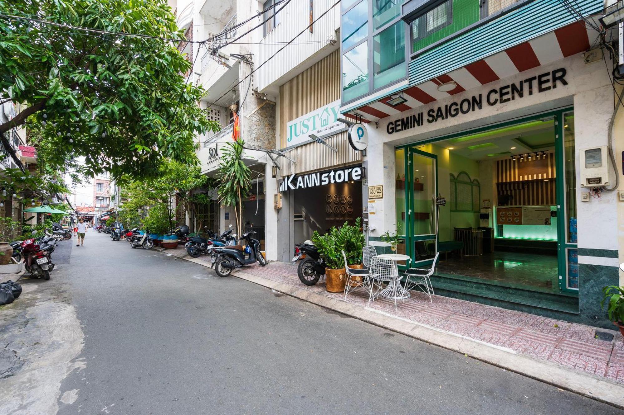 Gemini Saigon Hotel & Apartment Ho-Chi-Minh-Stadt Exterior foto